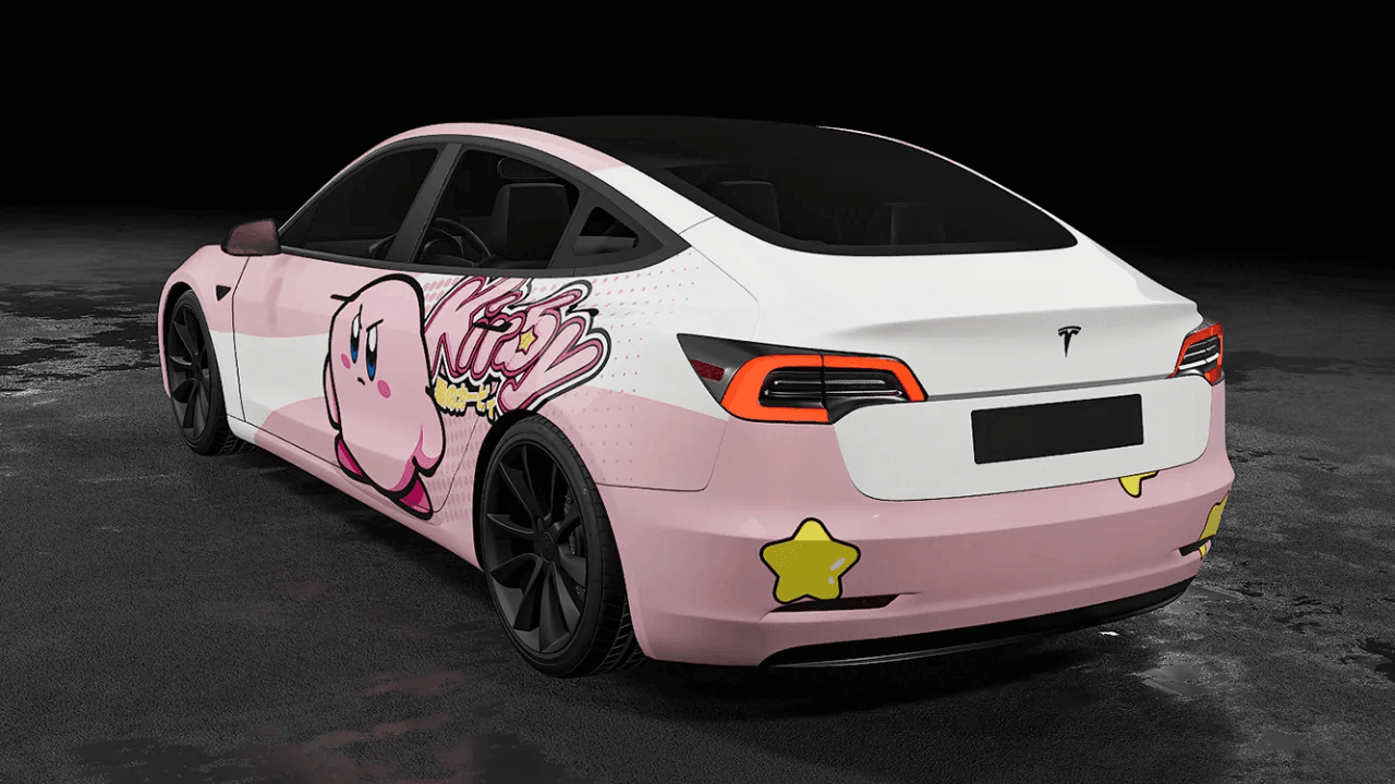 Kirby Car Wrap – yeswrap