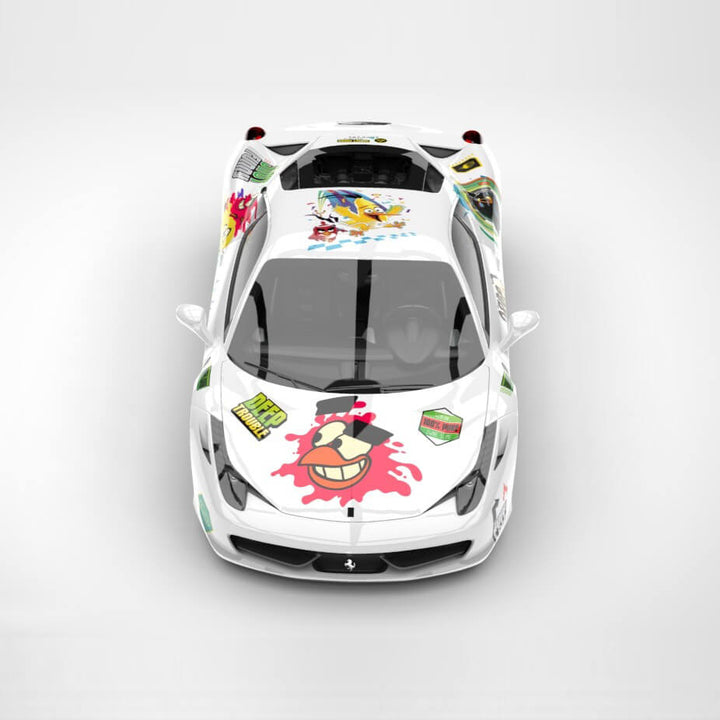 Angry Birds Car Wrap