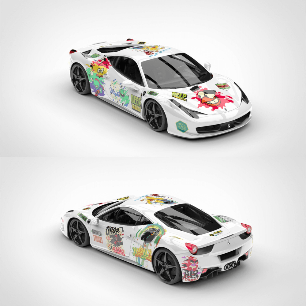 Angry Birds Custom Wrap