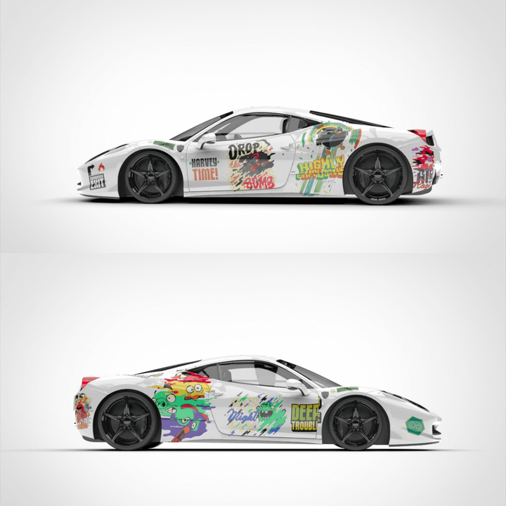 Angry Birds Vinyl Wrap