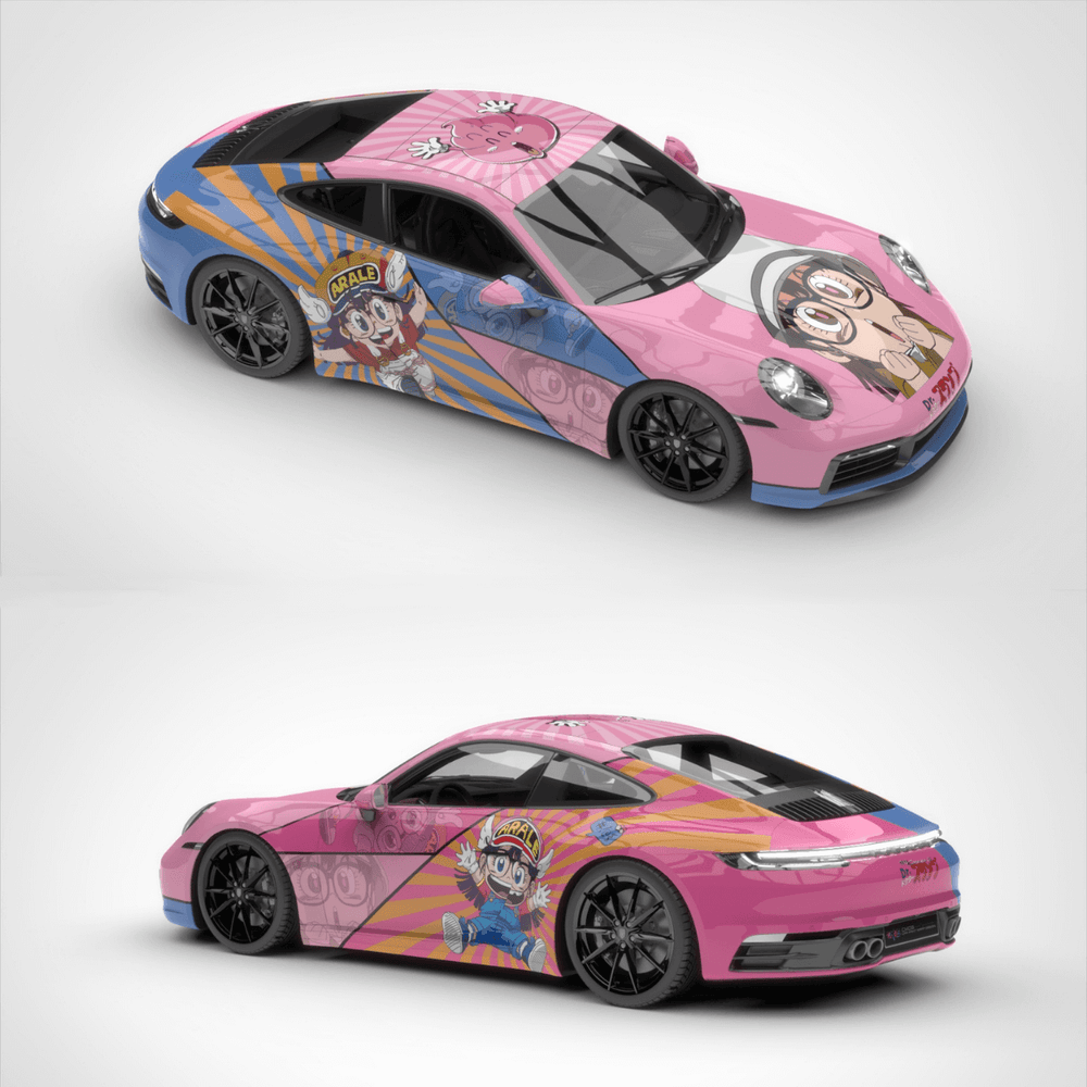 Arale Car Wrap