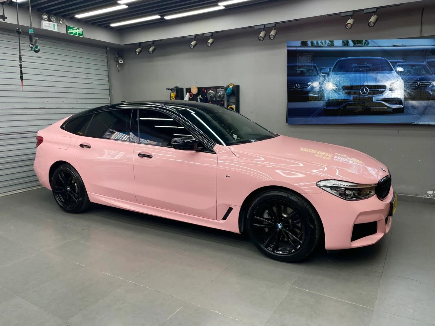 Gloss Crystal Sakura Pink Vinyl Car Wrap – yeswrap