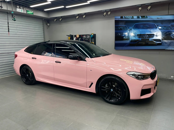 Gloss Crystal Sakura Pink Vinyl Wrap