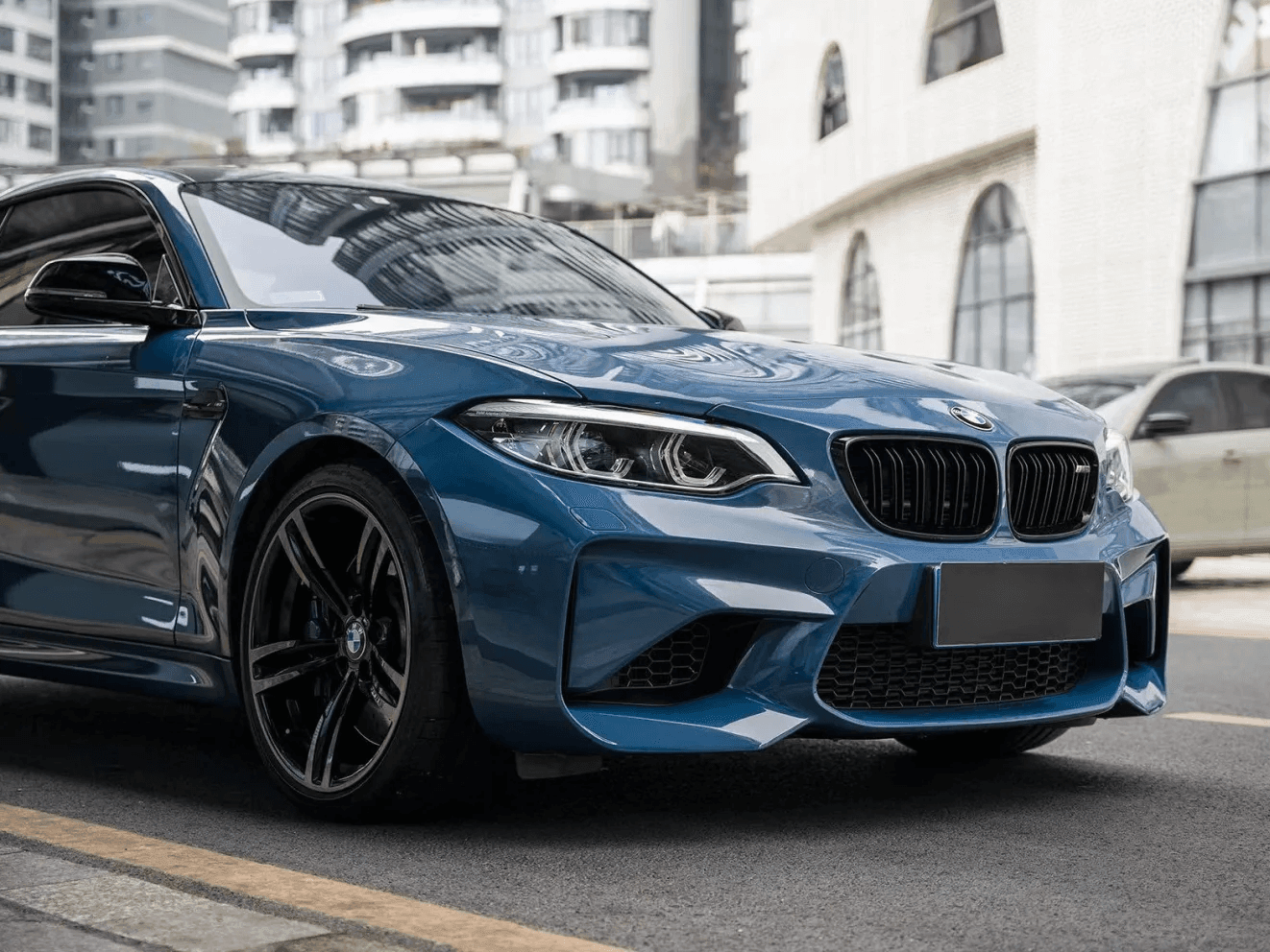 Gloss Metallic Blue Vinyl Wrap – yeswrap