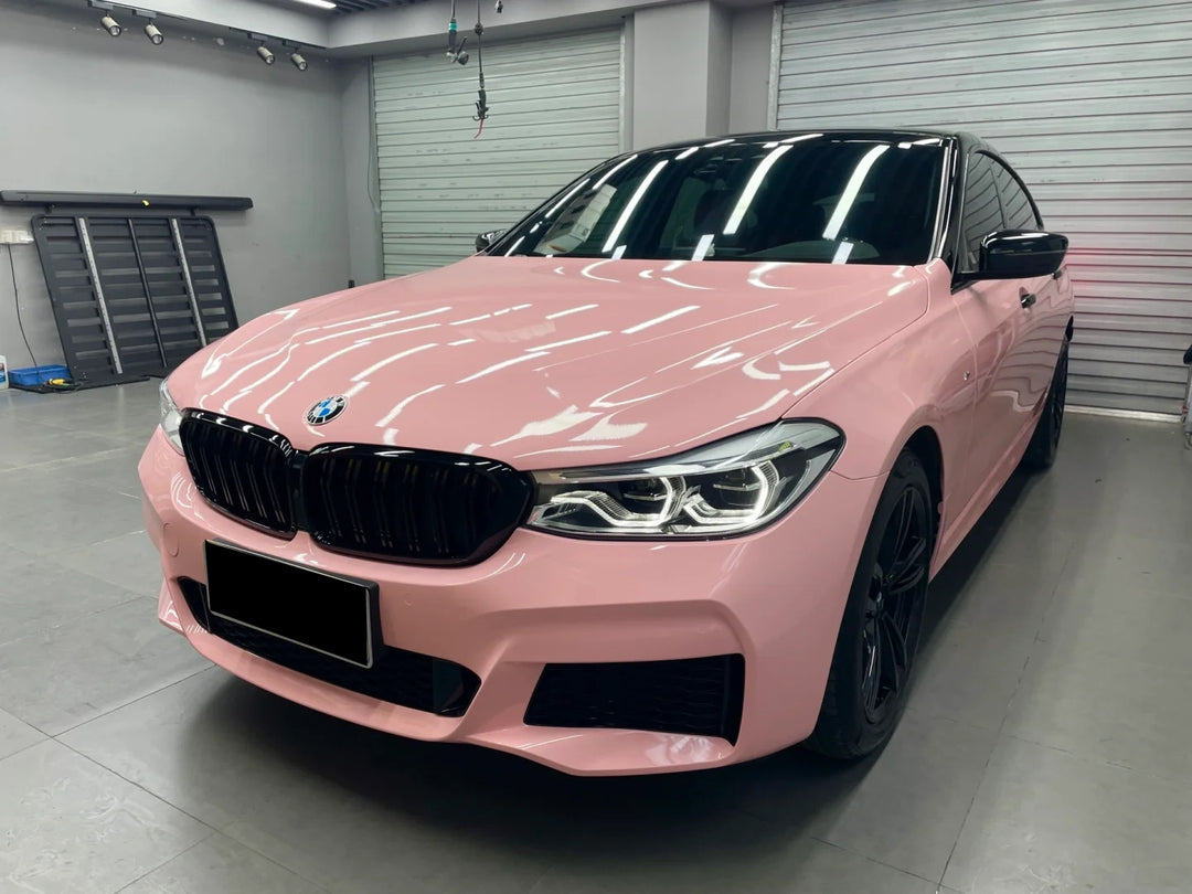 Gloss Crystal Sakura Pink Vinyl Wrap