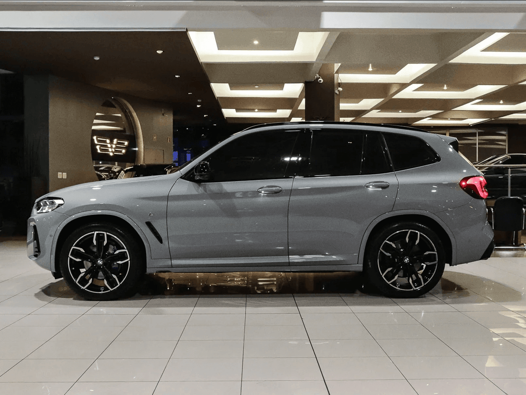 BMW X3 Gloss Crystal Gray Car Wrap