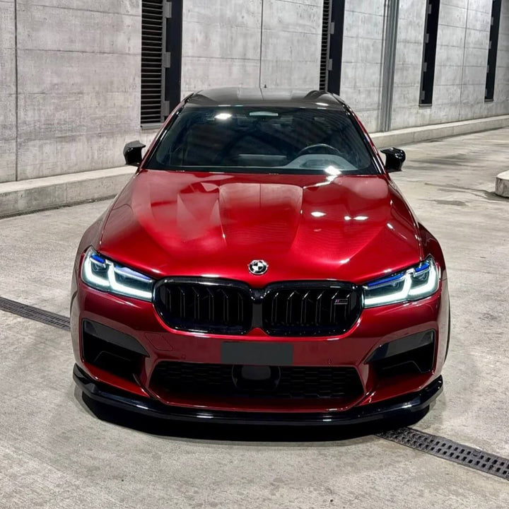 BMW Cherry Red Wrap Color PPF