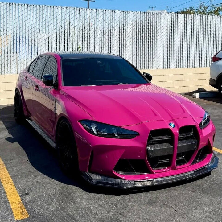 BMW Magenta Color PPF