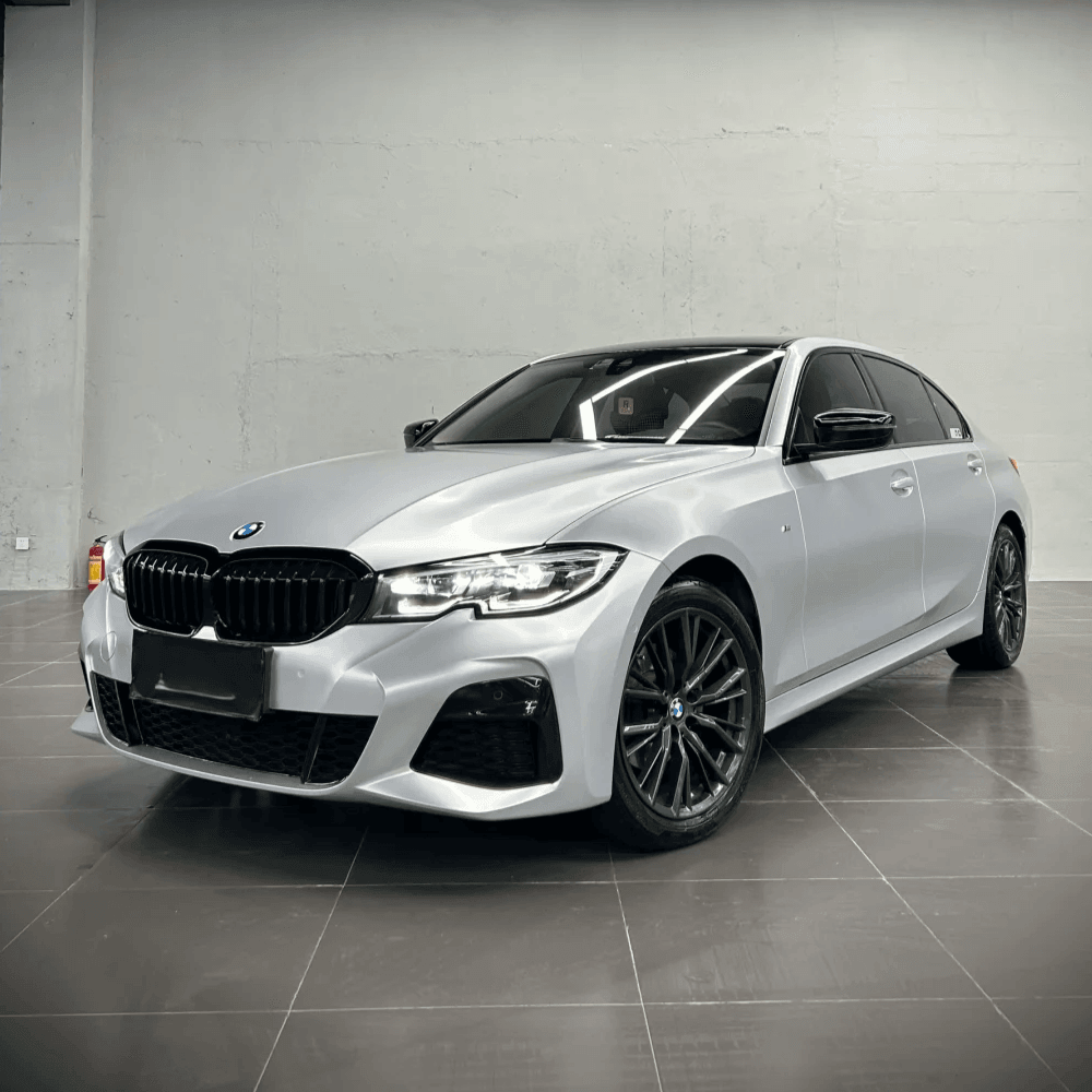 BMW Matte Metallic Silver Wrap