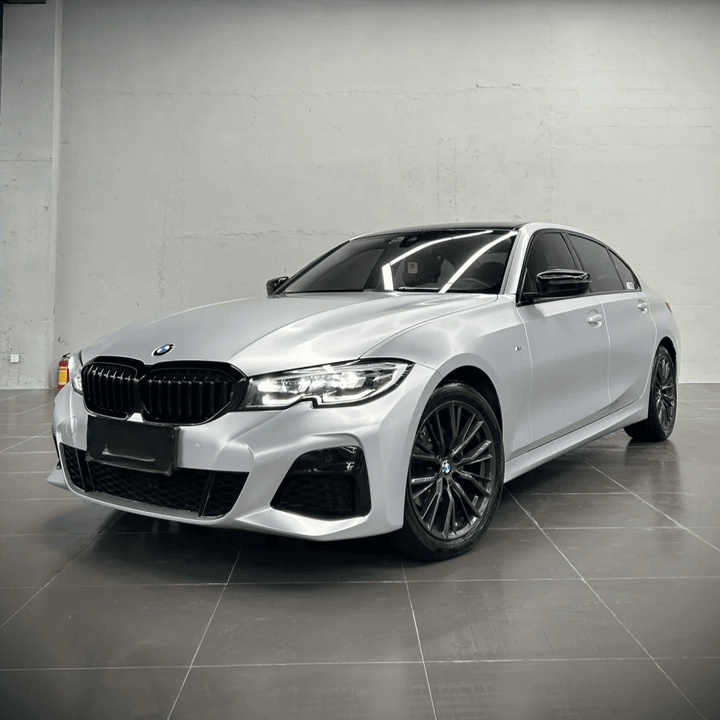 BMW Matte Metallic Silver Wrap