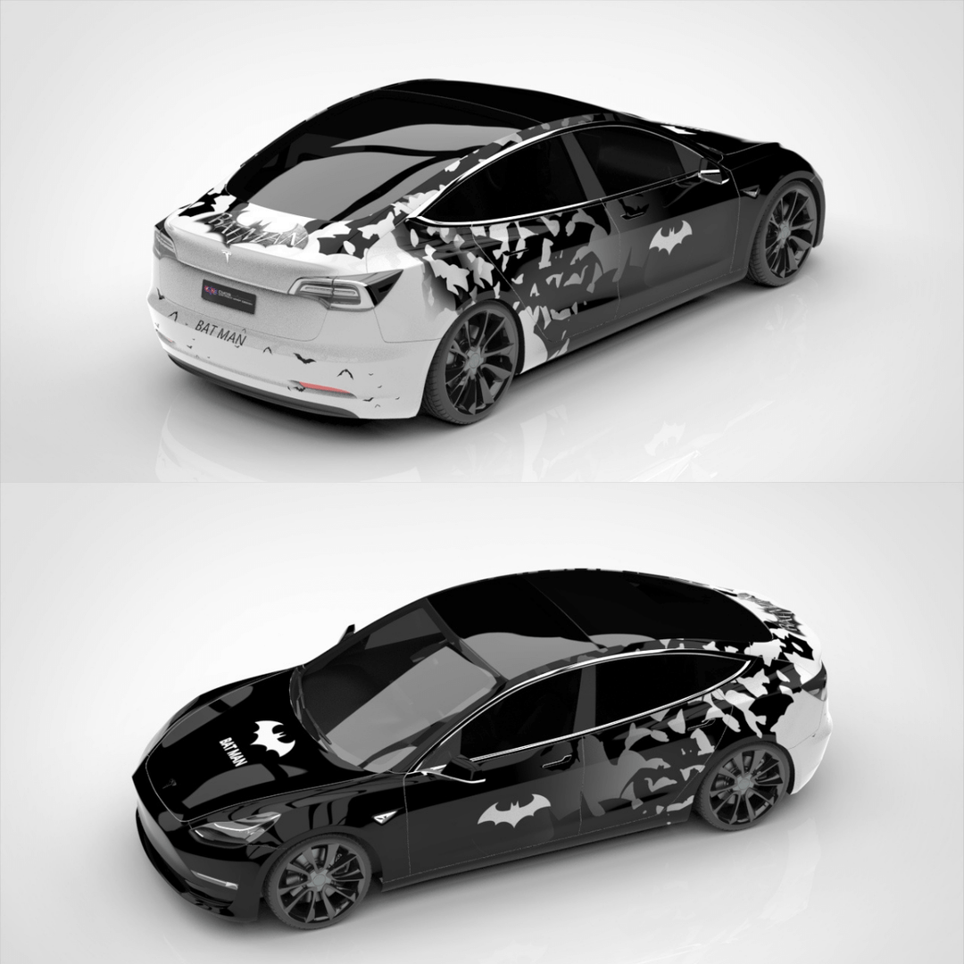 Batman custom wrap