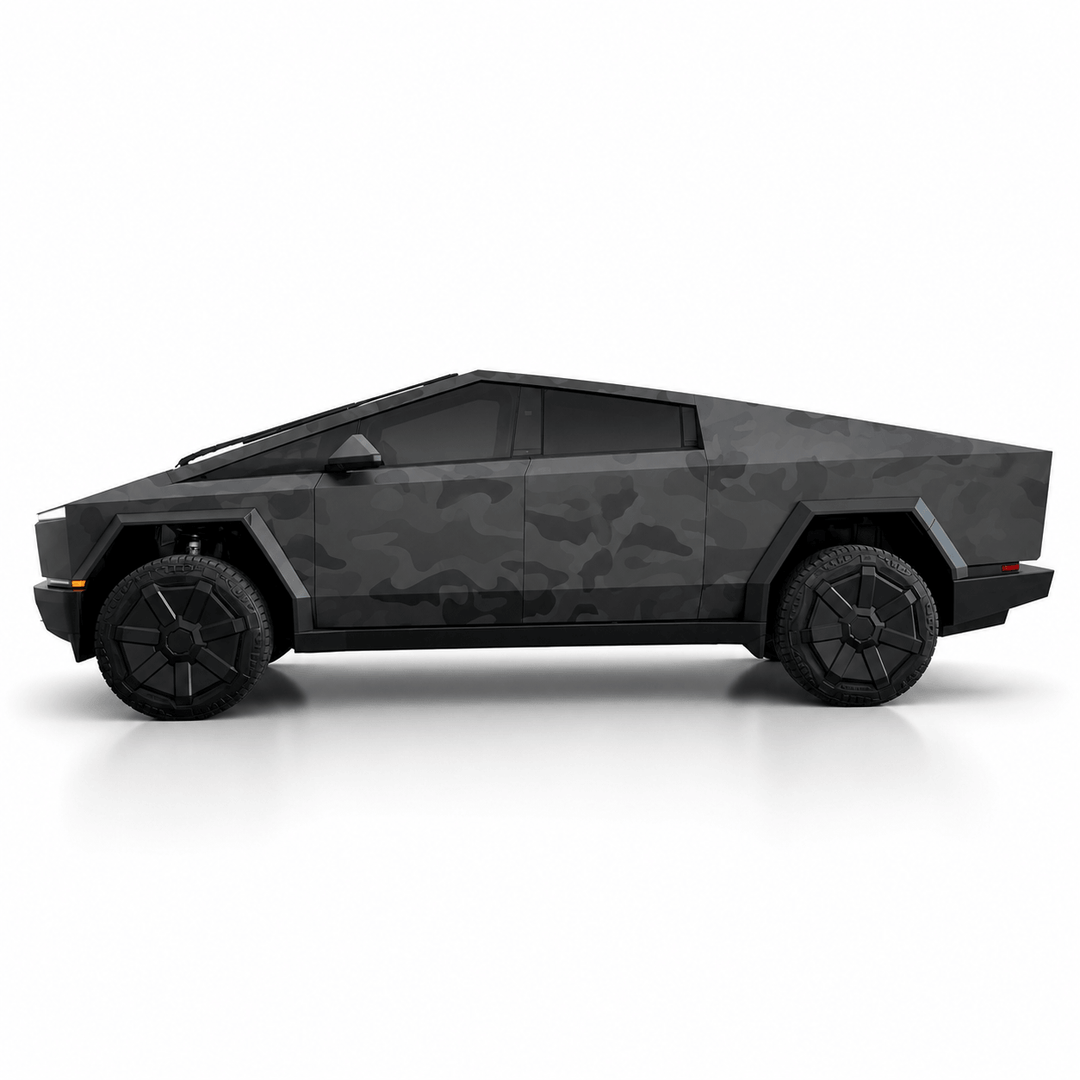 Black Gray Camouflage Cybertruck