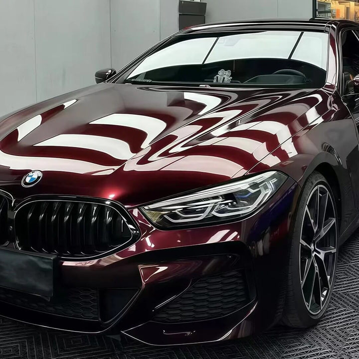 Black Rose Car Wrap