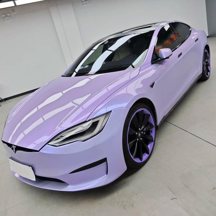 Chameleon Pearl Lavender Tesla Color Shift Color PPF