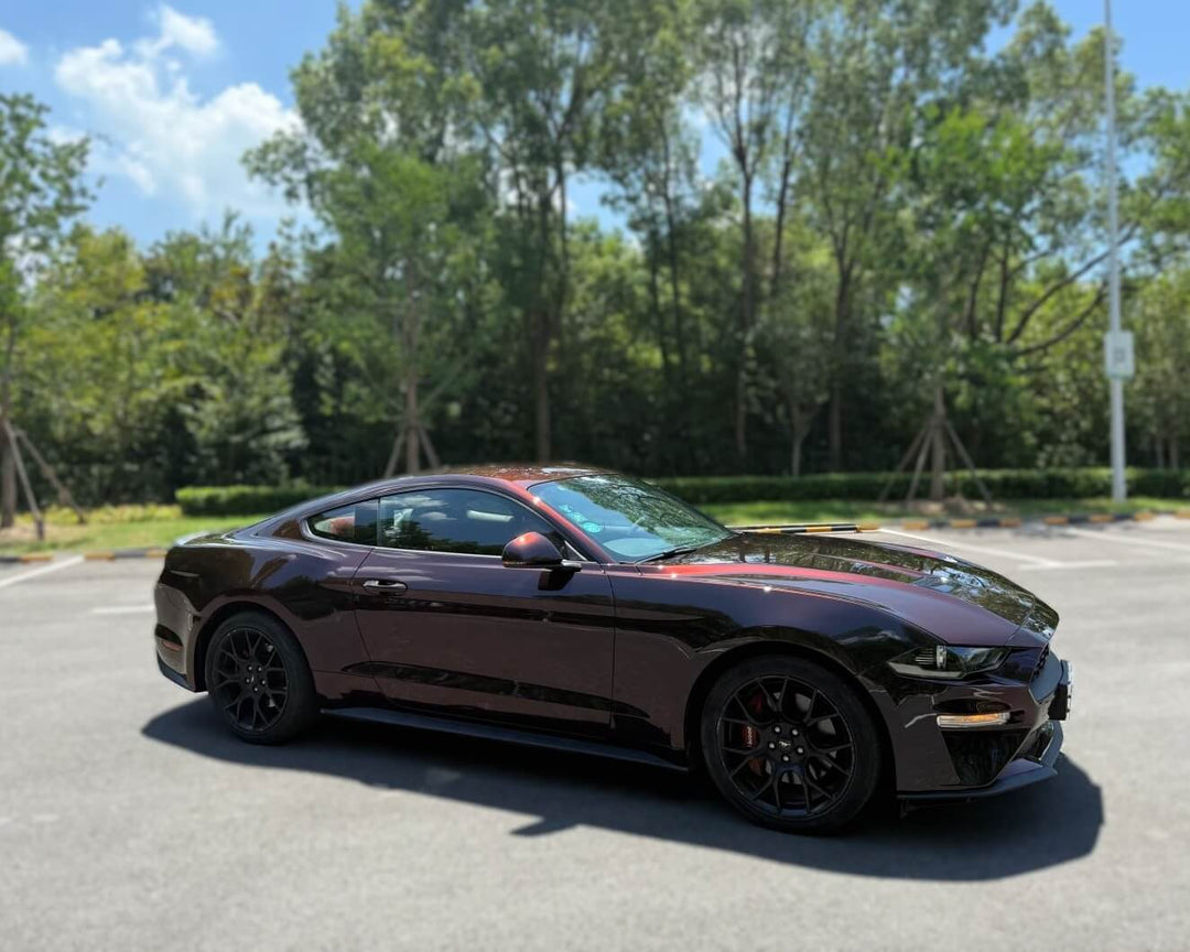 Chameleon Black Red PPF Wrap