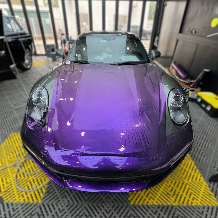 Chameleon Blue Purple Porsche Color PPF