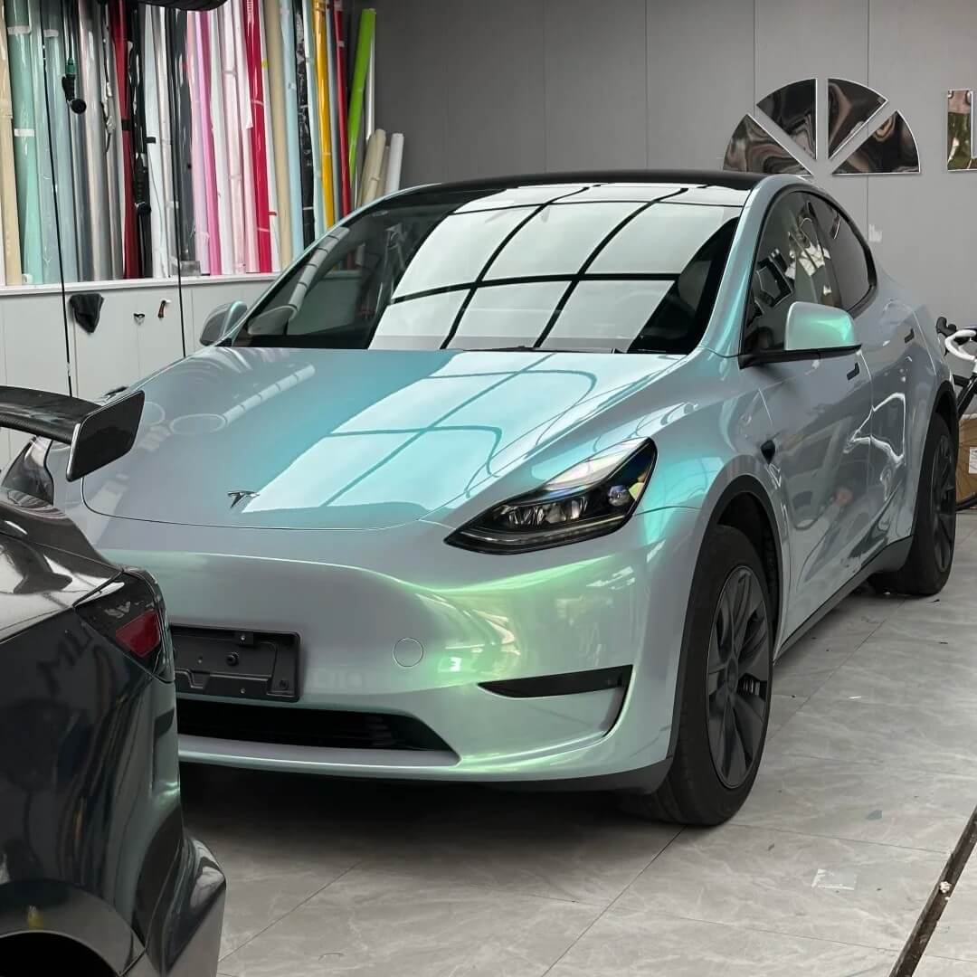 Chameleon Gray Green Color Shift Color PPF