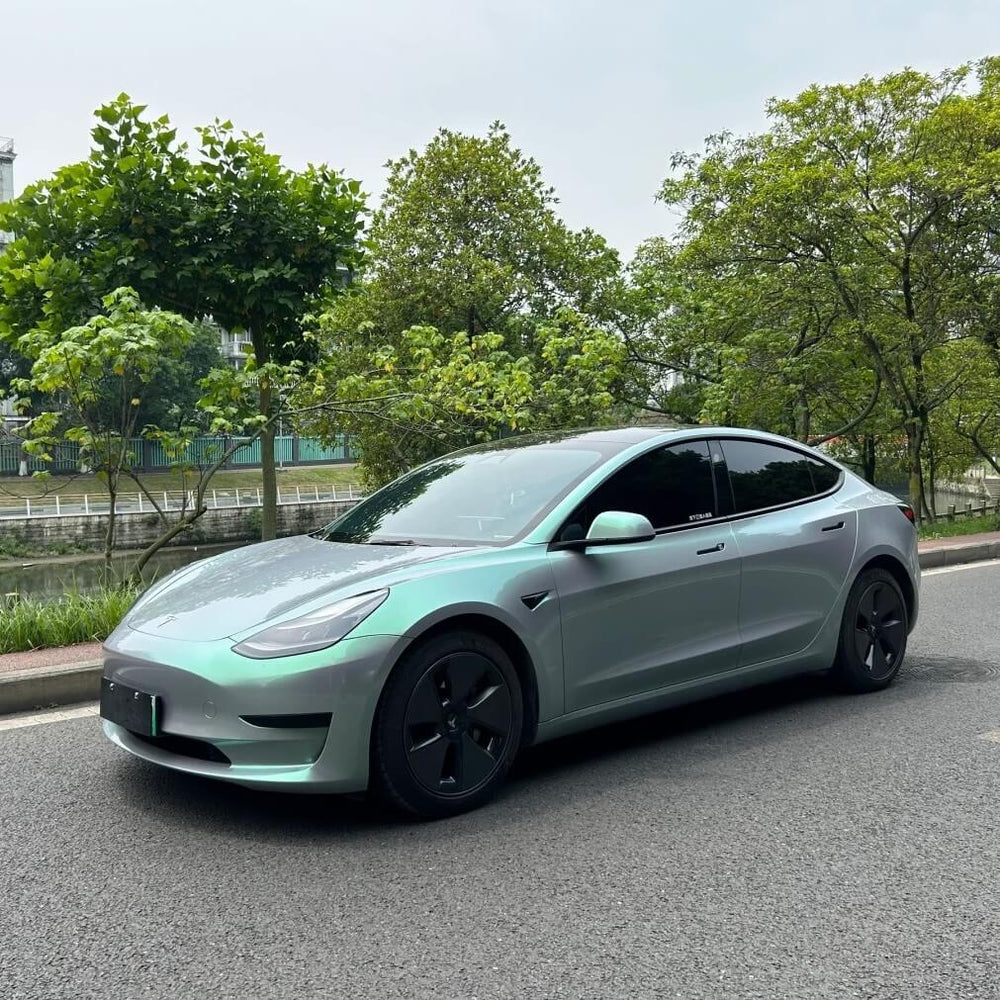 Chameleon Gray Green Model 3 Color PPF