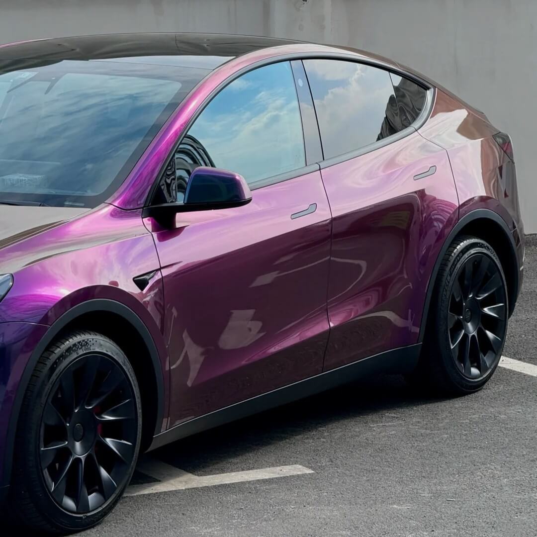 Chameleon Green Purple Vinyl Wrap