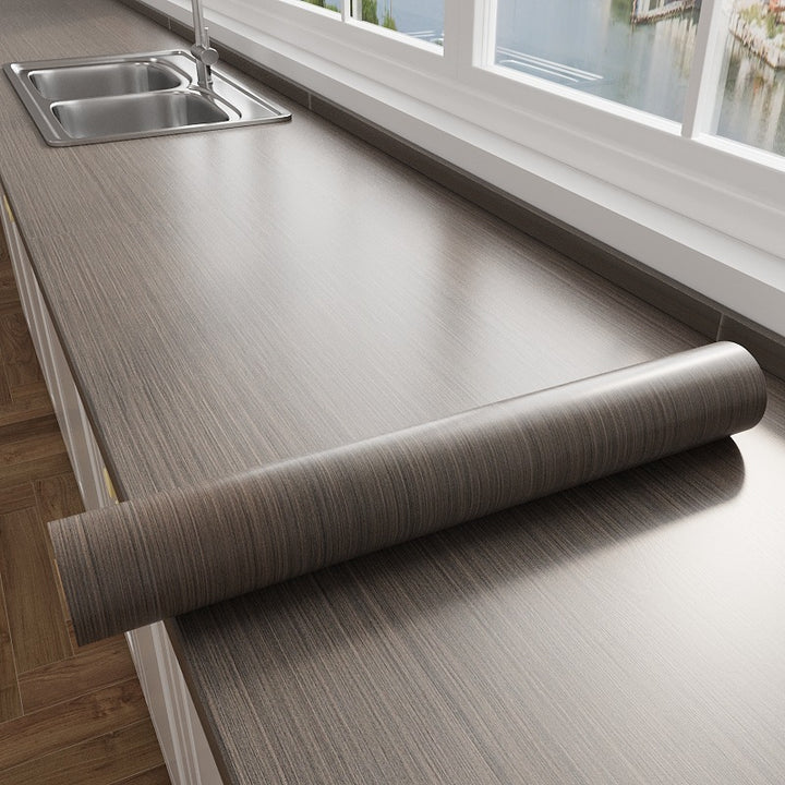 Charcoal Grey Wood Grain Wrap