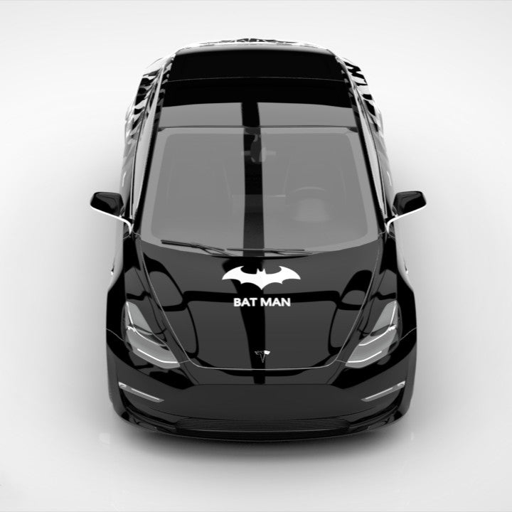 Custom Batman Car Wrap