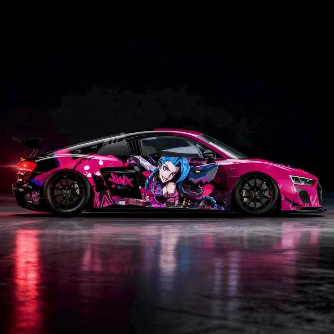Custom Jinx Car Wrap