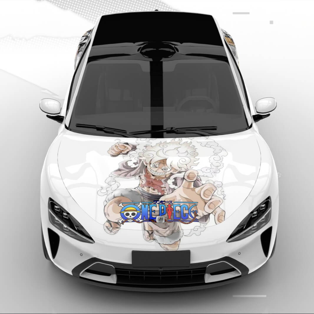 Custom Monkey D. Luffy Car Wrap