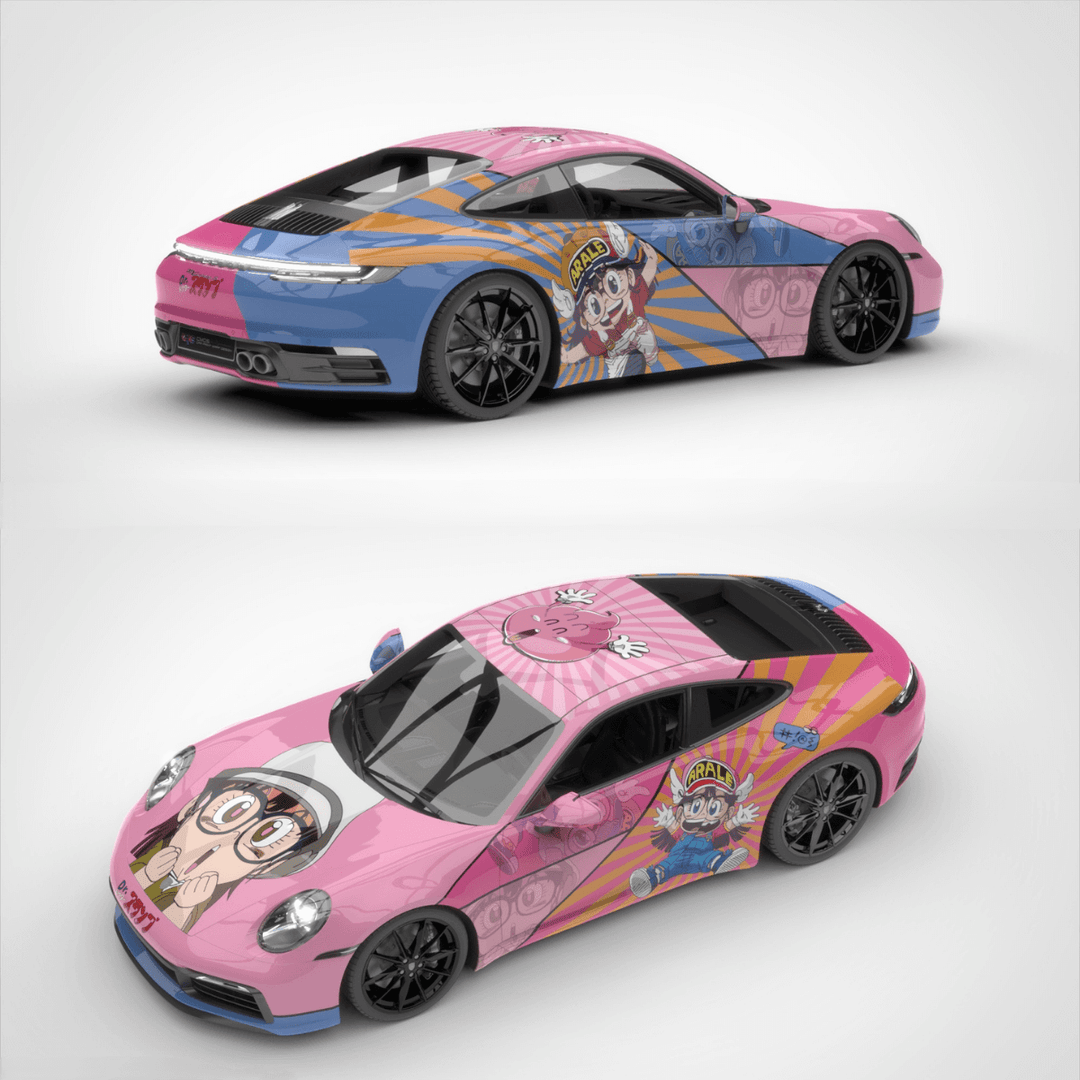 Custome Arale Car Wrap