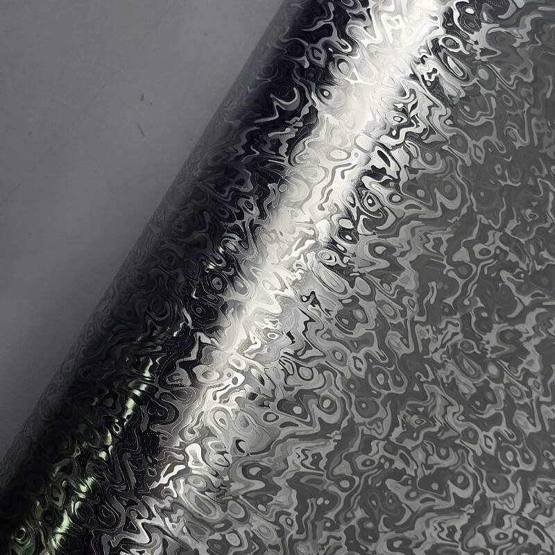 Damascus Silver Camo Vinyl Wrap