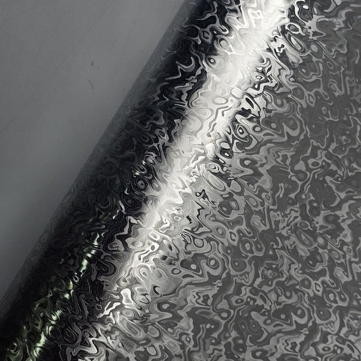 Damascus Silver Camo Vinyl Wrap