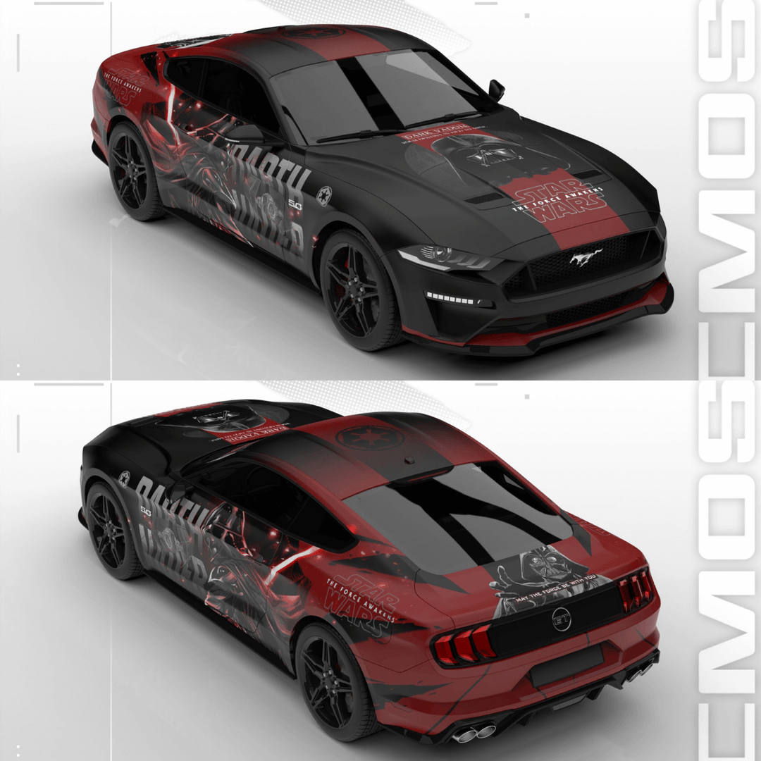 Darth Vader Star Wars Car Wrap