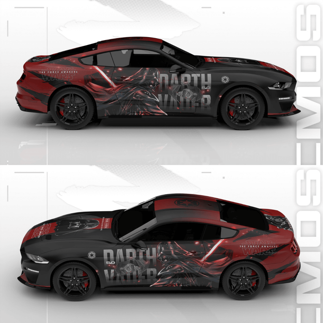 Darth Vader Star Wars Custom Wrap