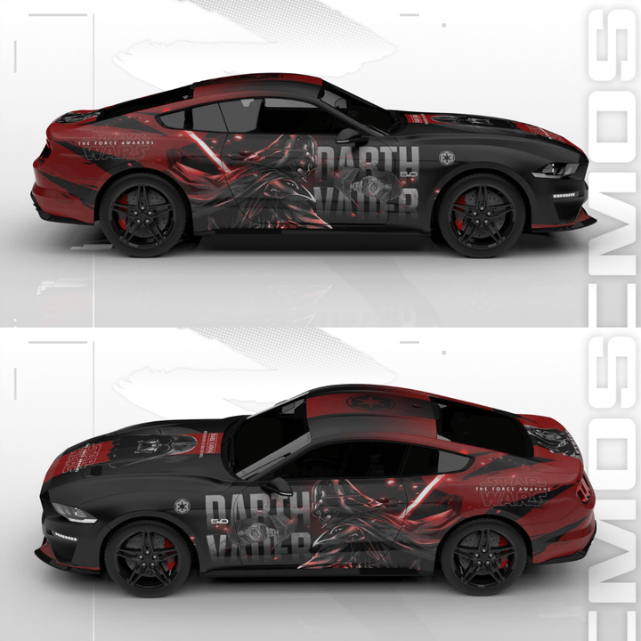 Darth Vader Star Wars Custom Wrap