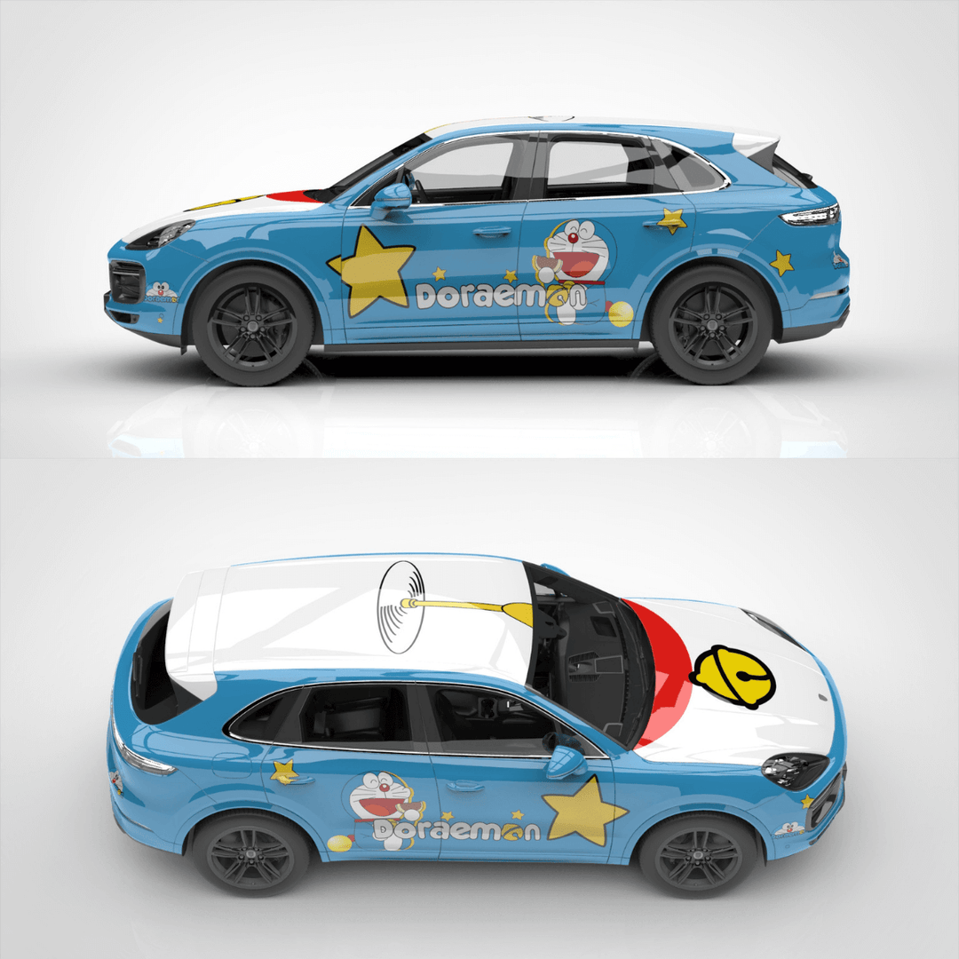 Doraemon Car Wrap