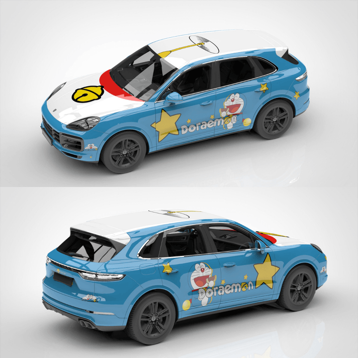 Doraemon Vehicle Wrap