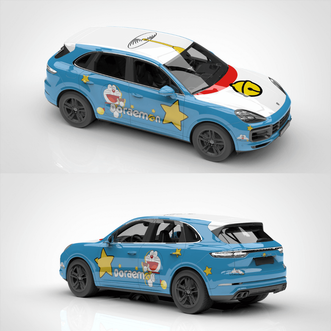 Doraemon Vinyl Wrap
