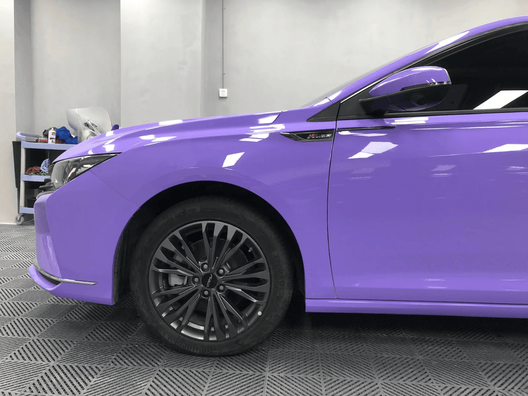 Gloss Crystal Lavender Vinyl Wrapping