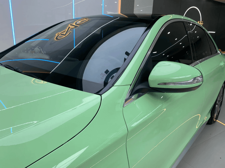 Gloss Crystal Mint Green Vinyl Wrap