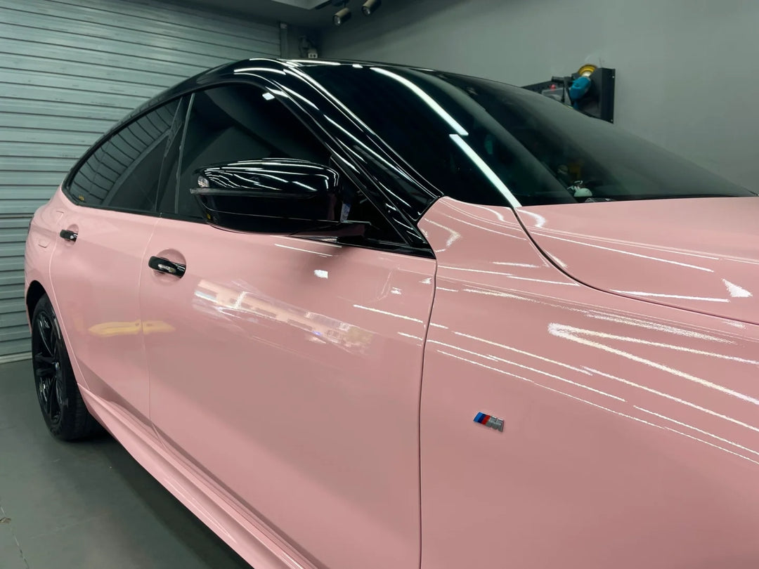 Gloss Crystal Sakura Pink Vinyl Wrap