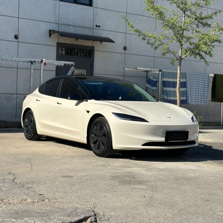 Gloss Championship White Car Wrap