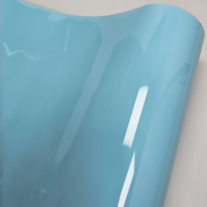 Gloss Crystal Baby Blue Car Wrap