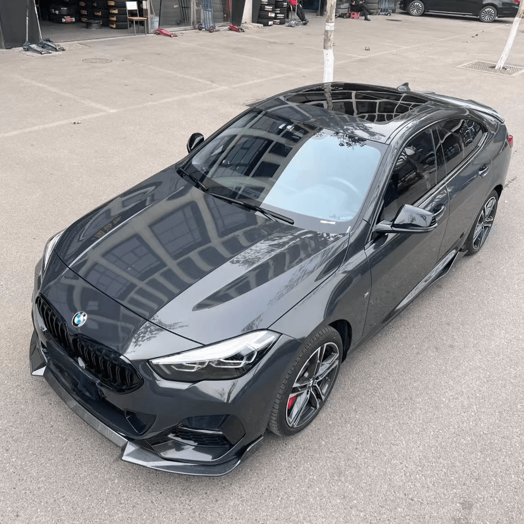 Gloss Graphite Metallic Car Wrap