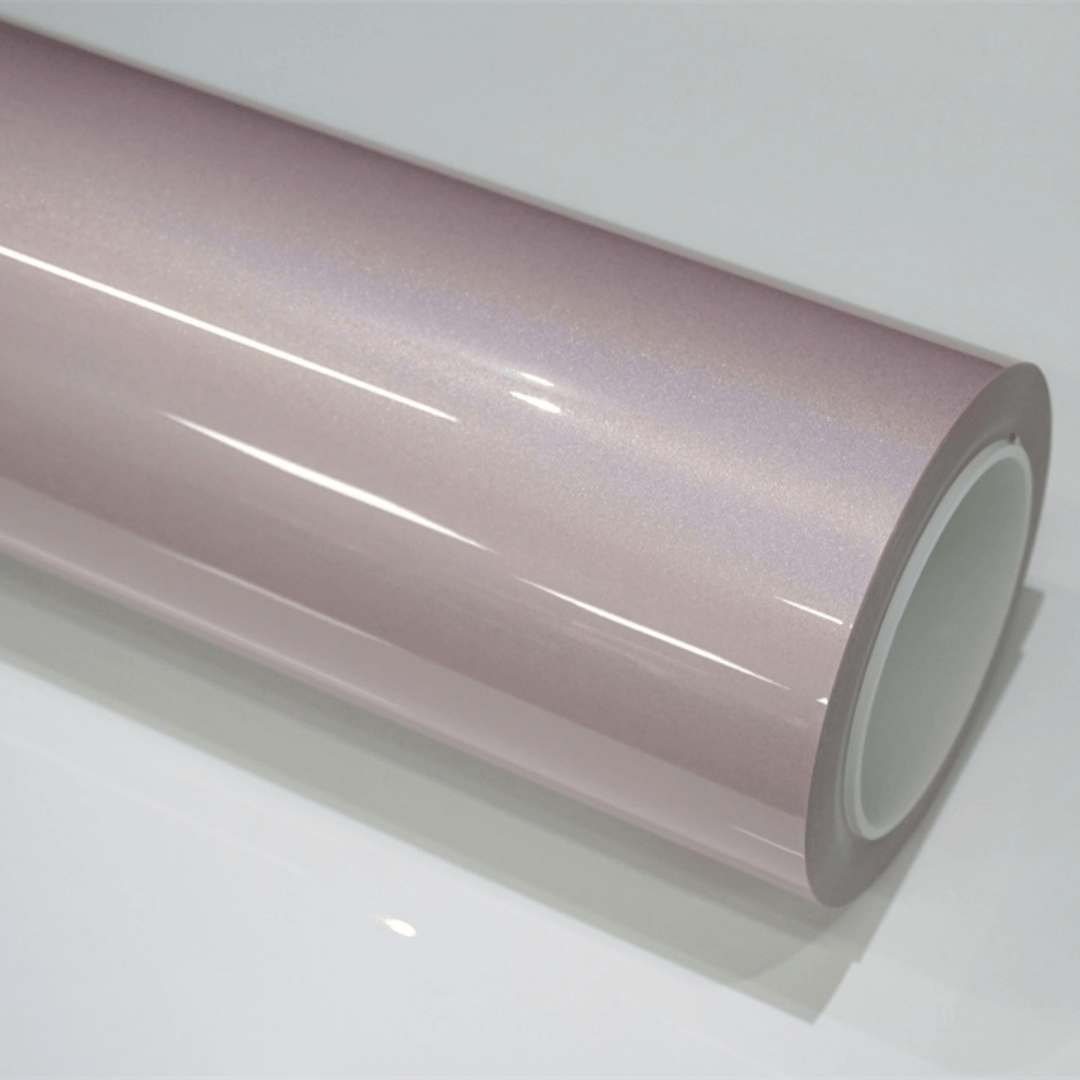 Gloss Iridescent Metallic Pink Color PPF
