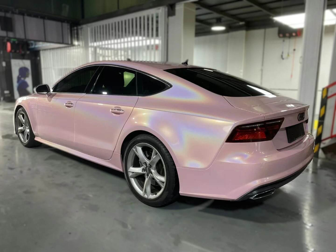 Gloss Iridescent Metallic Pink PPF