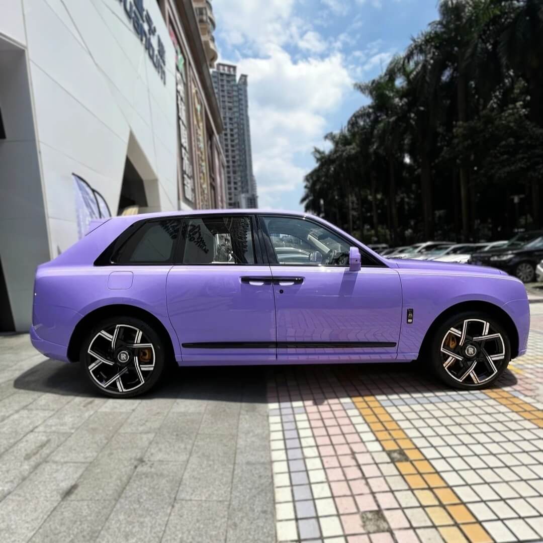 Gloss Lavender Purple Car Wrap