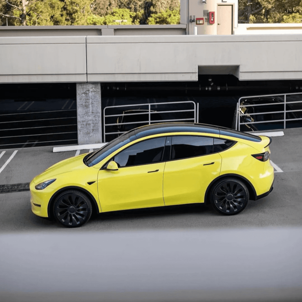 Gloss Lemon Yellow Wrap