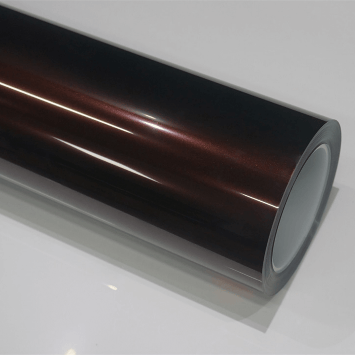 Gloss Metallic Black Cherry Color PPF
