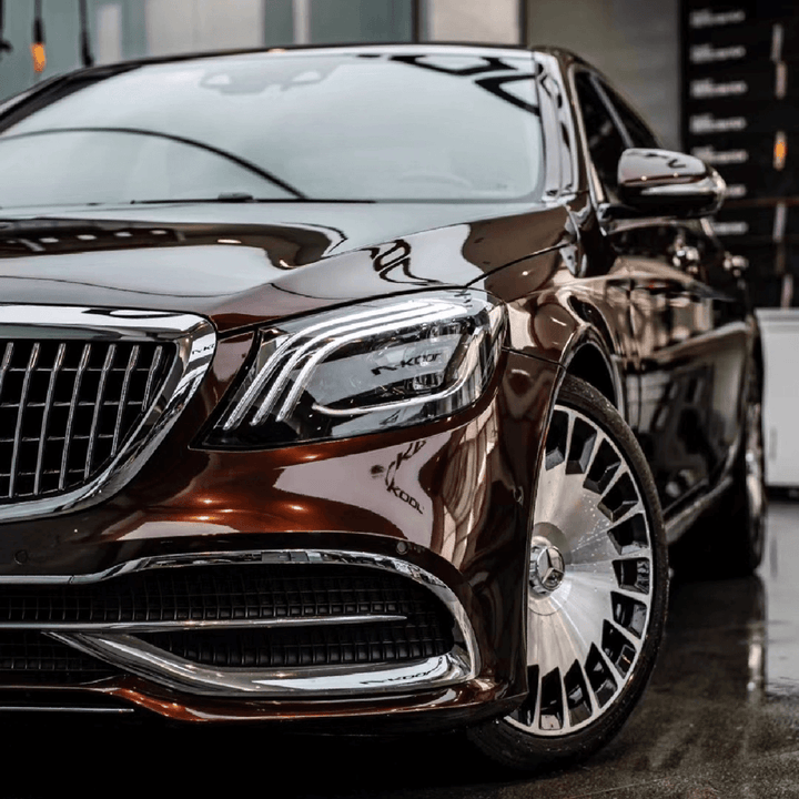 Gloss Metallic Black Cherry Wrap