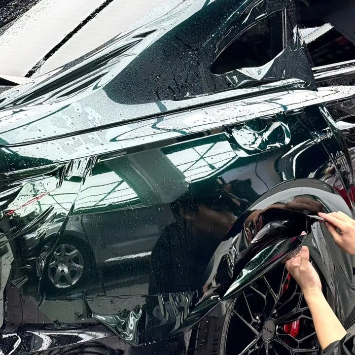 Gloss Metallic Emerald Color PPF Wrap