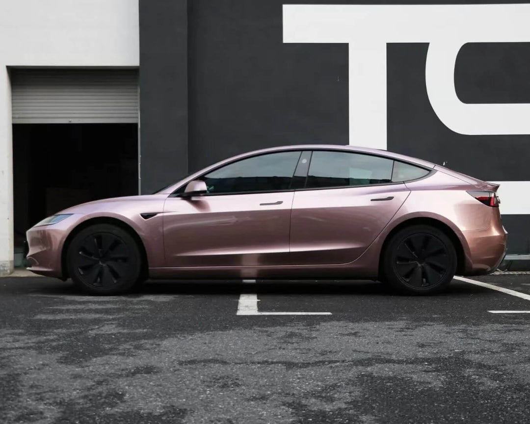 Gloss Metallic Frozenberry Car Wrap